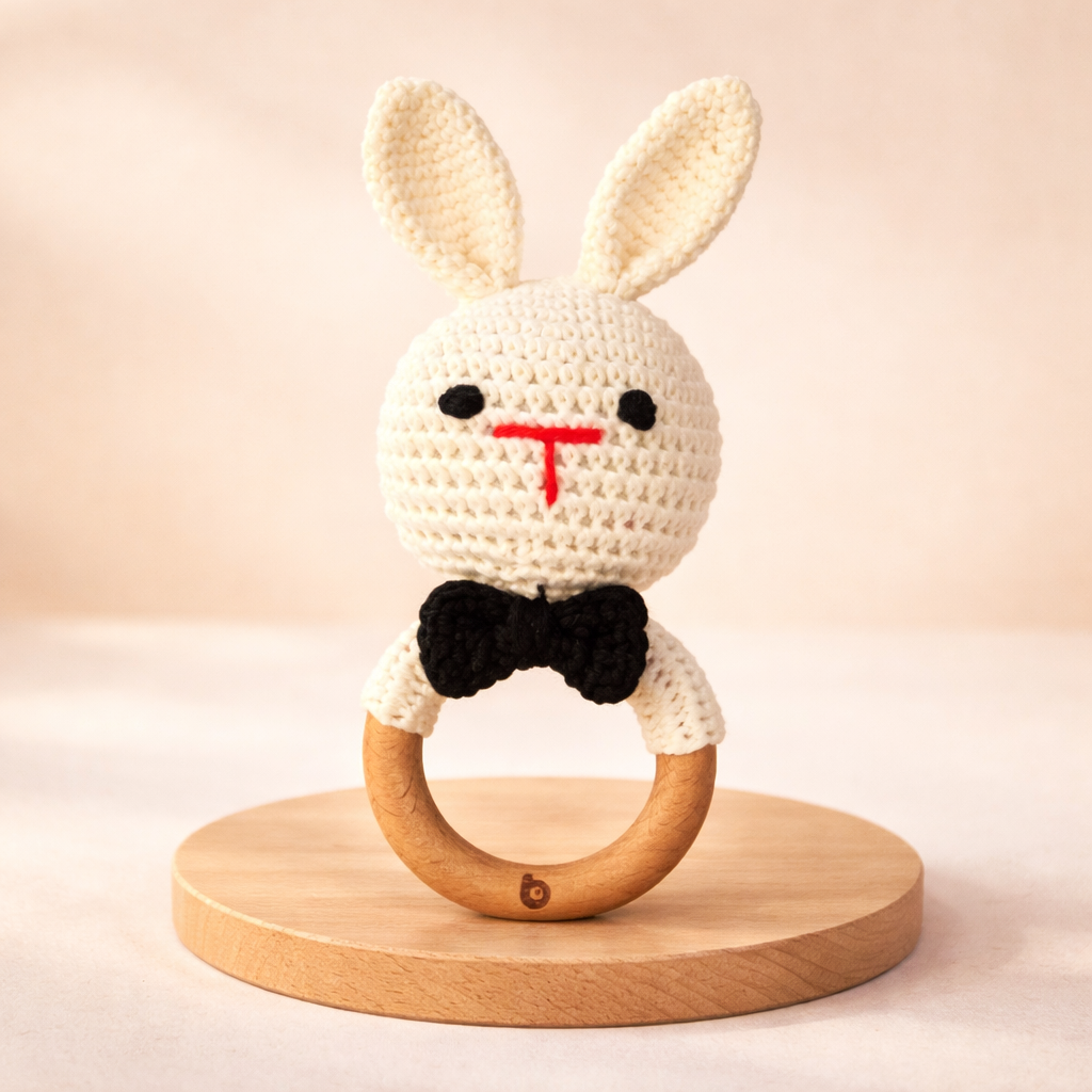 Bhupadh Rabbit Crochet Rattle