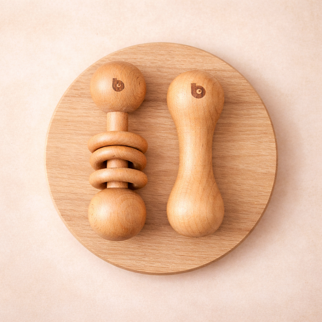 Bhupadh Wooden Rattle Set