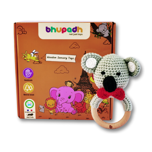 Bhupadh Koala Crochet Rattle