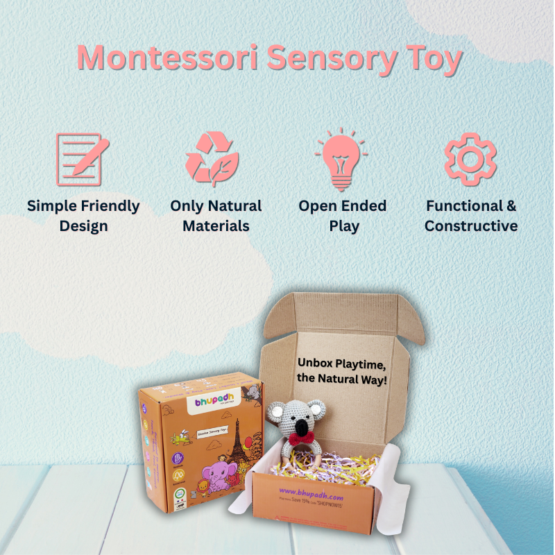 Bhupadh Koala Crochet Rattle