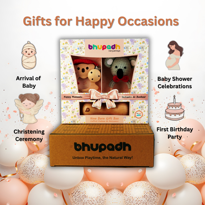 Bhupadh Newborn Gift Box – Koala Collection