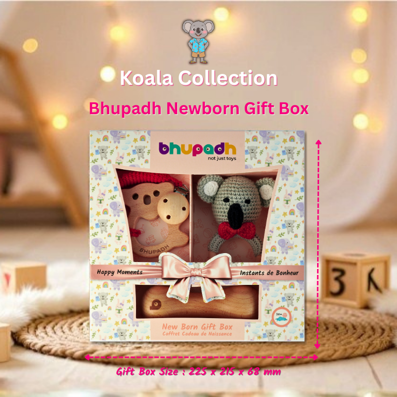 Bhupadh Newborn Gift Box – Koala Collection