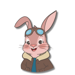 Pinky – The Playful Bunny