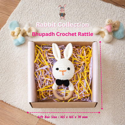 Bhupadh Rabbit Crochet Rattle