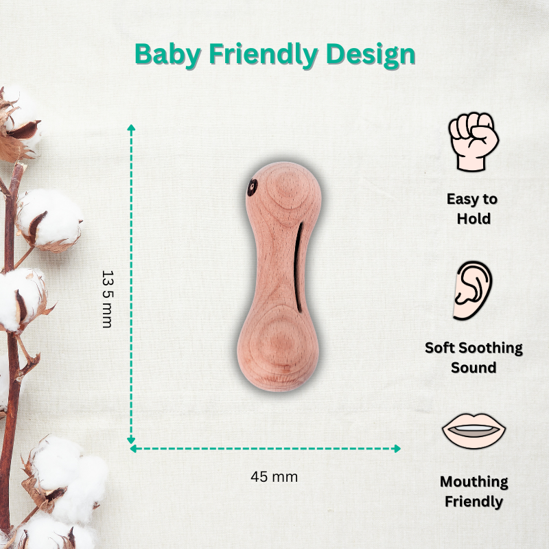 Bhupadh Wooden Rattle Set